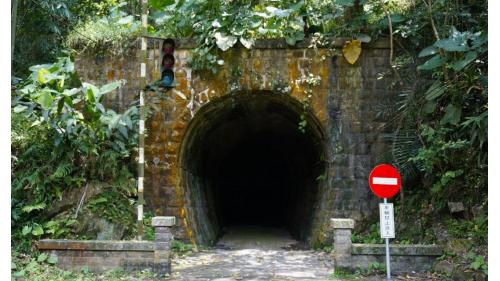 日月潭水力電氣計劃大觀古隧道遺跡