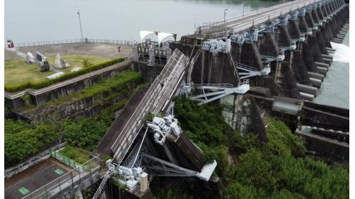 大台中地區公共給水石岡壩921震災嚴重受創