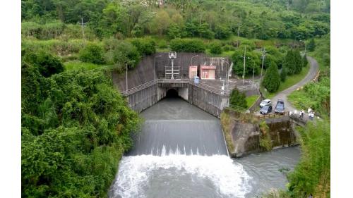 大台中地區公共給水大安溪鲤魚潭供水系統卓蘭發電廠尾水出口