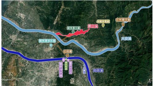 大台中地區公共給水大甲溪及大安溪聯合供水網計畫