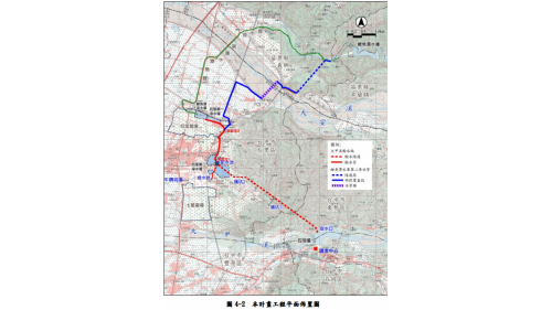 大台中地區公共給水大甲溪及大安溪聯合供水網計畫