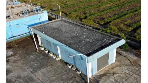 民國時代彰化地區公共給水鹿港系統打鐵厝淨水場淨水設備