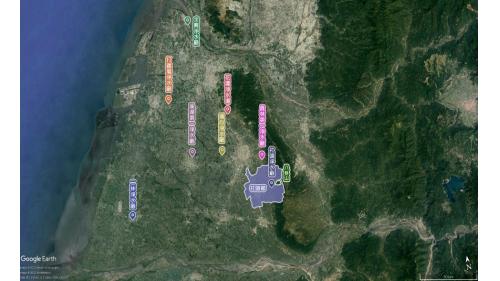 二水營運所社頭淨水場位於社頭鄉朝興村八卦山麓，水源來自山間伏流水。