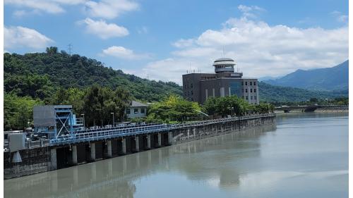 民國時代雲林地區公共給水集集攔河堰北岸取水口