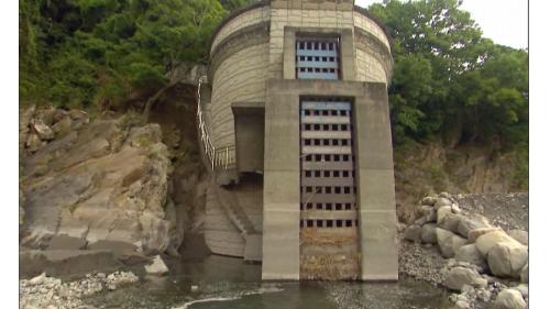 大甲溪流域現存白冷圳取水口