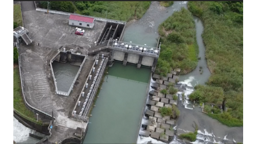 民國時代雲林地區公共給水系統斗六堰排砂道