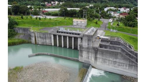 民國時代雲林地區公共給水系統湖山水庫桶頭攔河堰設施