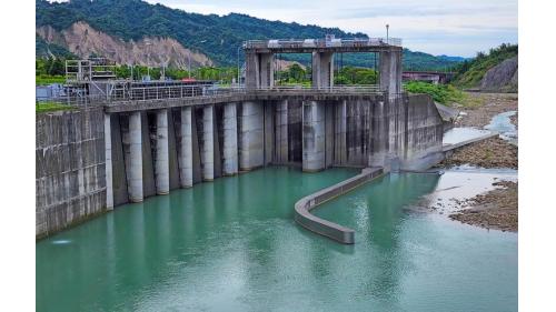 民國時代雲林地區公共給水系統湖山水庫桶頭攔河堰設施