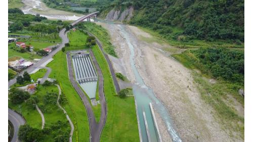 民國時代雲林地區公共給水系統湖山水庫桶頭攔河堰設施