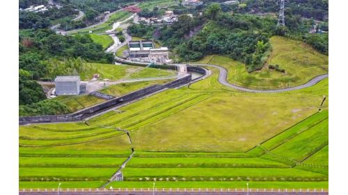 民國時代雲林地區公共給水系統湖山水庫蓄水設施