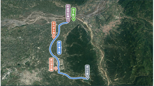 民國時代雲林地區公共給水系統湖山水庫下游自來水工程