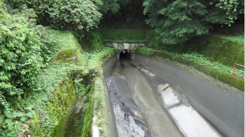 3號機原取水口於2008年因「辛樂克」颱風而遭土石深埋，導致三號機停擺，目前尚未修護，在河床新築土堤引水繼續發電。