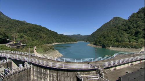 濁水溪流域明潭電廠下池明潭水庫