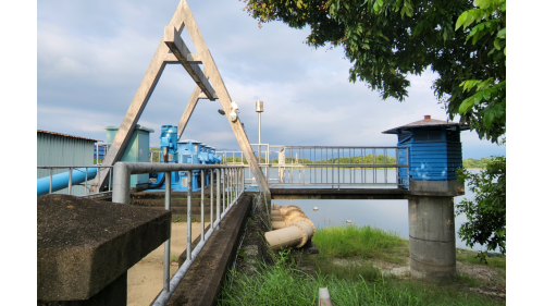 日治時代嘉義地區公共給水蘭潭水庫