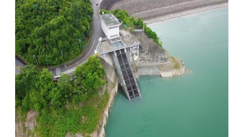 曾文水庫發電廠進水口