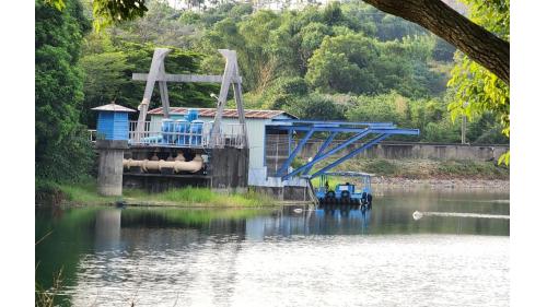 民國時代嘉義地區公共給水蘭潭淨水場淨水設備_抽水站