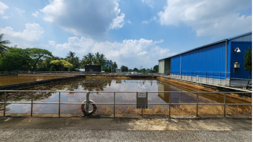 民國時代嘉義地區公共給水公園淨水場淨水設備_廢水慢濾池