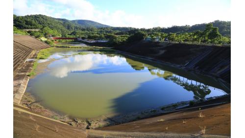 民國時期高屏地區公共給水牡丹水庫一景