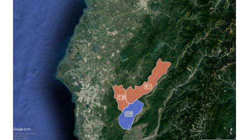 鏡面淨水場供水區域為南化、左鎮區及高雄內門等地區。