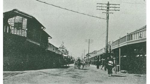 日治時代台南地區公共給水台南水道臺南市街圖