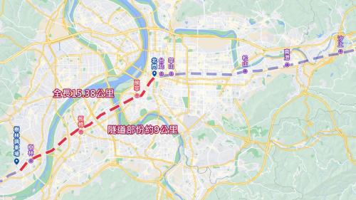 萬華車站至板橋車站間的鐵路地下化，工程範圍從北門至樹林調車場，全長15.38公里，其中隧道約9公里，北隧道於1999年7月21日完工，南隧道於2002年10月31日完成。