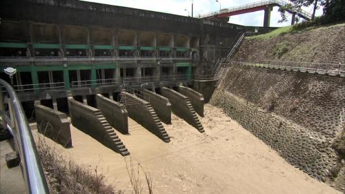 烏山頭水庫東口進水口