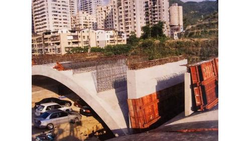 臺北市區車站鐵路地下化第四期東延南港工程「南港專案」汐止高架鐵路工程施工