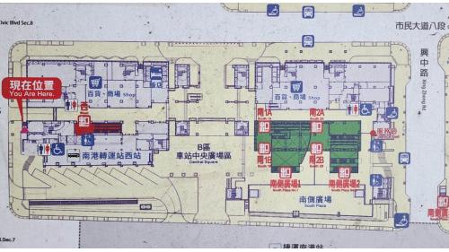 臺北市區車站鐵路地下化第四期東延南港工程「南港專案」新南港車站B區主體大樓