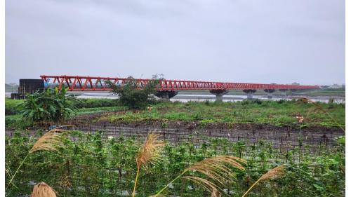 民國時期宜蘭地區公共給水清洲淨水場水管橋