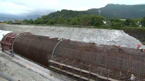 花東線鐵路雙軌隧道工程溪口隧道土建工程施工