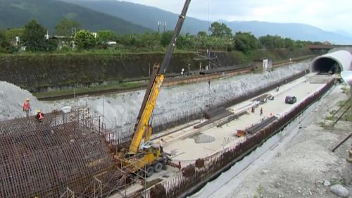 花東線鐵路雙軌隧道工程溪口隧道土建工程施工