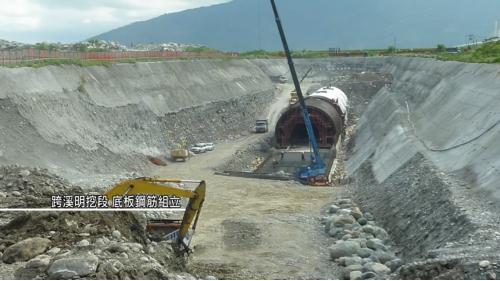 花東線鐵路雙軌隧道工程溪口隧道土建工程施工