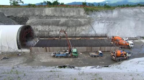 花東線鐵路雙軌隧道工程光復隧道土建工程施工