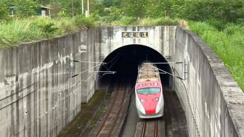 花東線鐵路雙軌隧道工程光復隧道俯瞰