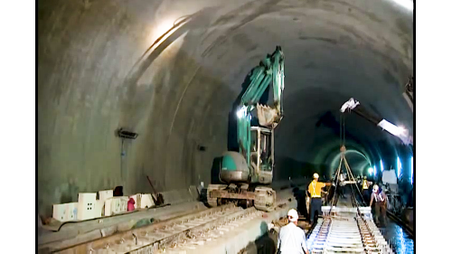 花東線鐵路雙軌隧道工程山里隧道土建工程施工