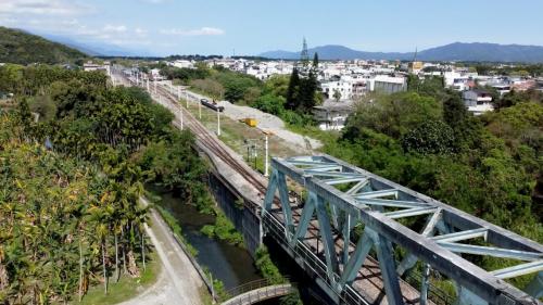 花東線鐵路橋樑改建工程光復溪橋