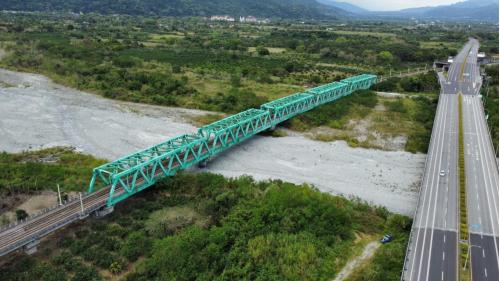 花東線鐵路三座橋樑改建工程舞鶴鐵橋