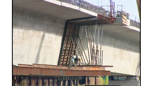 花東線鐵路橋樑改建工程豐坪溪橋