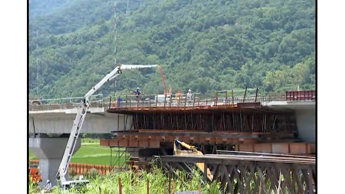 花東線鐵路橋樑改建工程豐坪溪橋