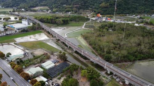 花東線鐵路橋樑改建工程豐坪溪橋