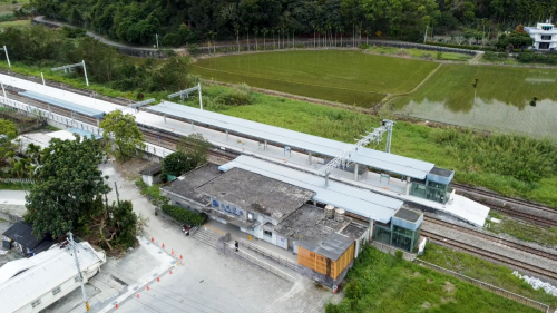 花東線鐵路瓶頸化雙軌路段及全線電氣化沿途重要車站三民車站