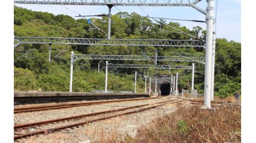 南迴鐵路電氣化南廻線沿線車站古莊車站(號誌站)北端古莊四號隧道口