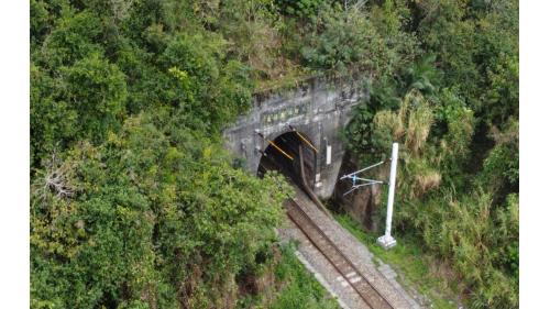 南迴鐵路電氣化南廻線沿線大竹二號隧道