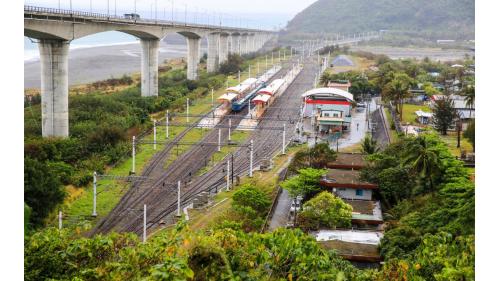 南迴鐵路電氣化南廻線沿線車站金崙車站