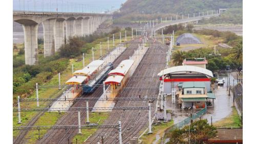 南迴鐵路電氣化南廻線沿線車站金崙車站