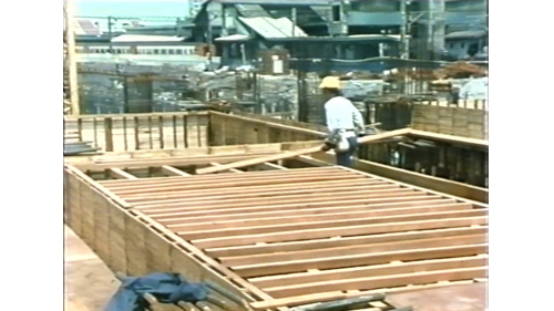 台北車站工程樓板施工