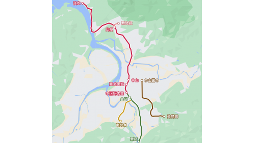 台北捷運系統第一階段工程