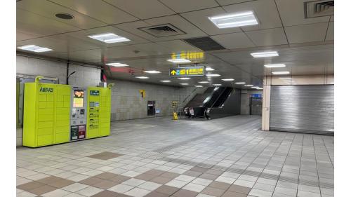 捷運板南線土城線沿線車站土城站(BL03)大廳層