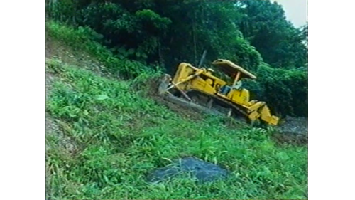 北宜高速公路坪林隧道導坑東洞口整地工程