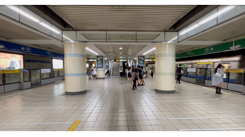 捷運板南線南港線沿線車站西門站(BL11/G12)轉乘松山新店線